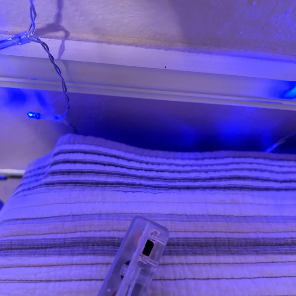 Pink, Purple, & Blue Curtain Lights🩷💜💙